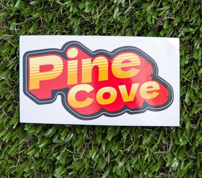 90s Pine Cove Sticker - Pine Cove Web Store