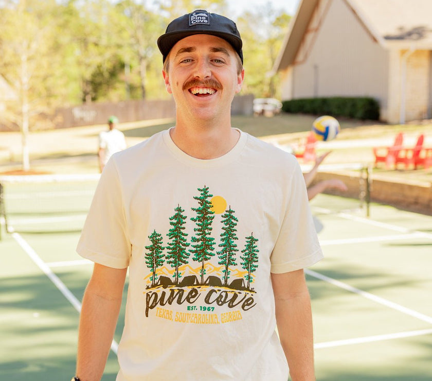 Adult Campground Tee - Pine Cove Web Store