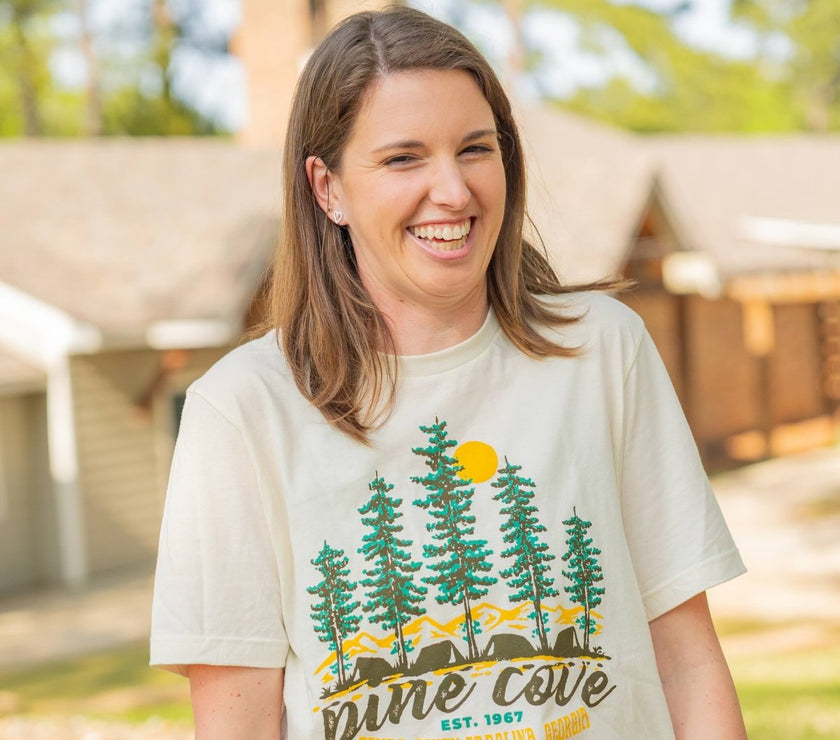Adult Campground Tee - Pine Cove Web Store