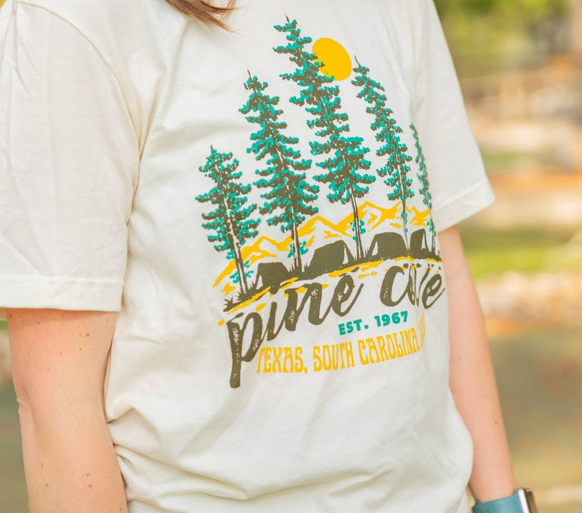 Adult Campground Tee - Pine Cove Web Store