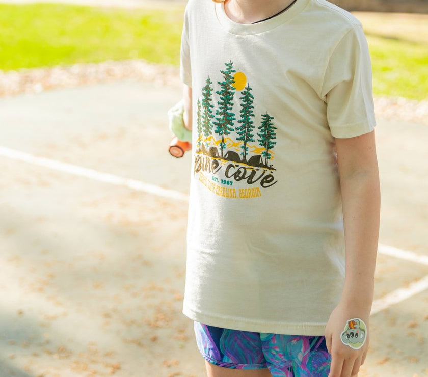 Youth Campground Tee - Pine Cove Web Store