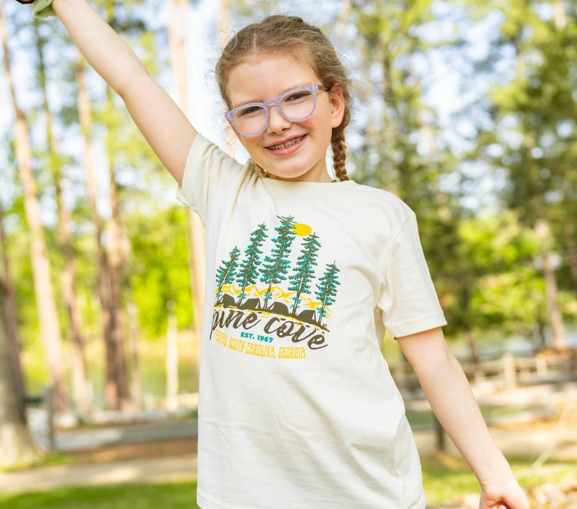 Youth Campground Tee - Pine Cove Web Store