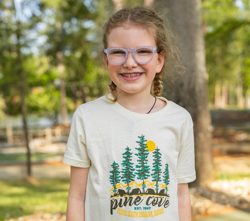 Youth Campground Tee - Pine Cove Web Store