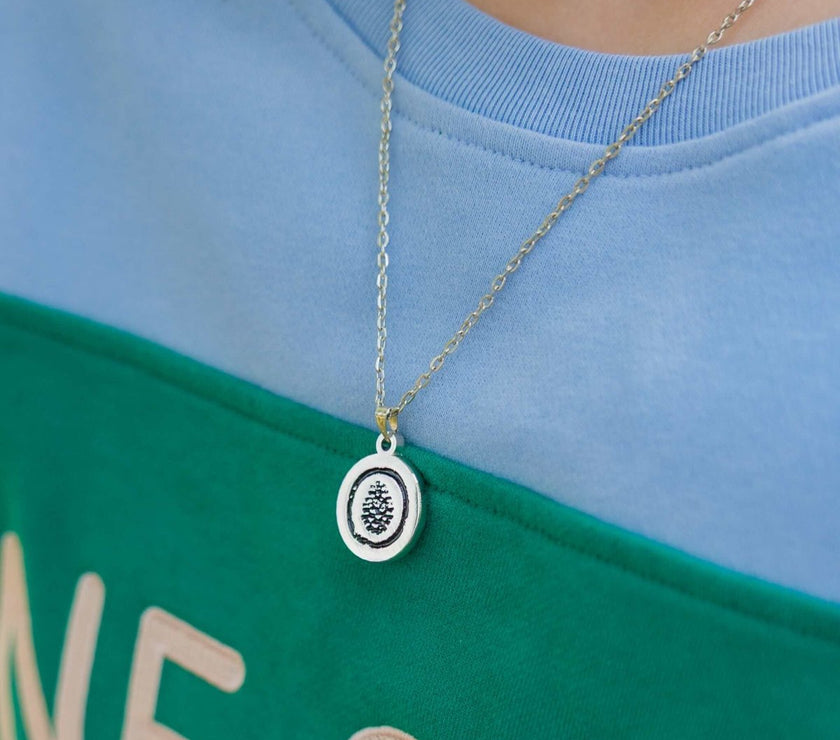 Circle Pendant Necklace - Pine Cove Web Store