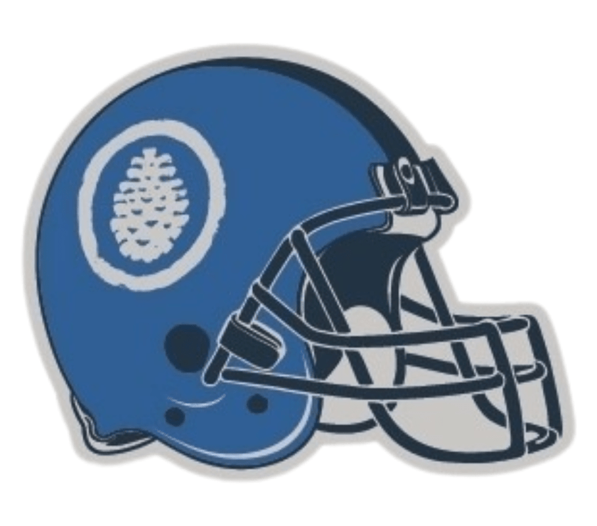 Football Helmet Sticker - Pine Cove Web Store