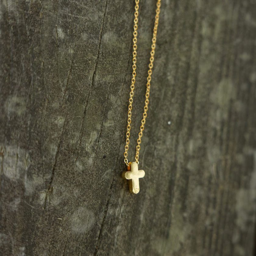 Gold Cross Necklace