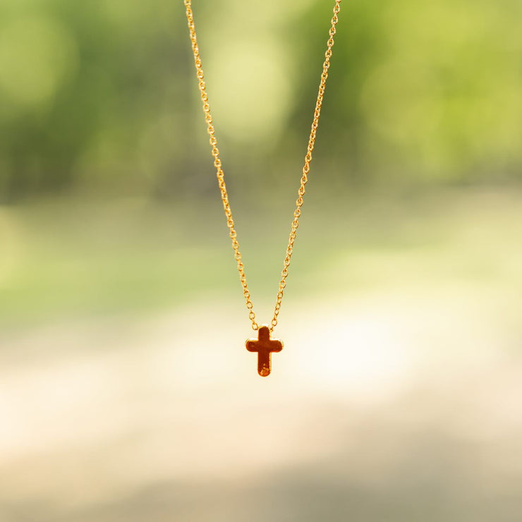 Gold Cross Necklace