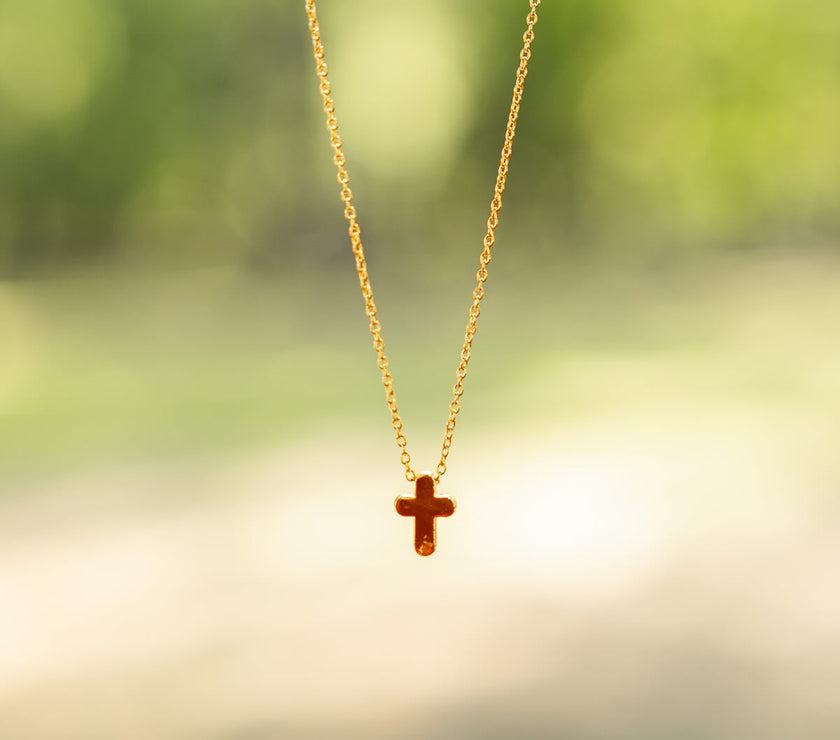 Gold Cross Necklace