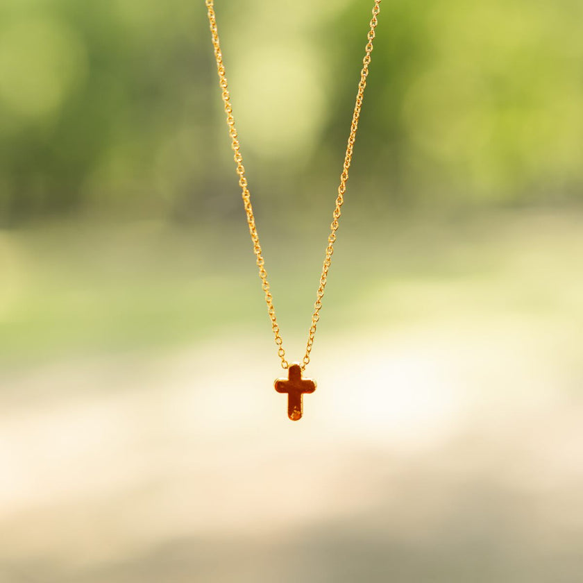 Gold Cross Necklace
