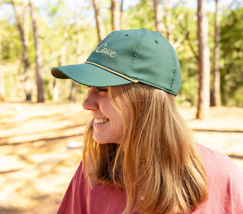 Green Athletic Hat - Pine Cove Web Store