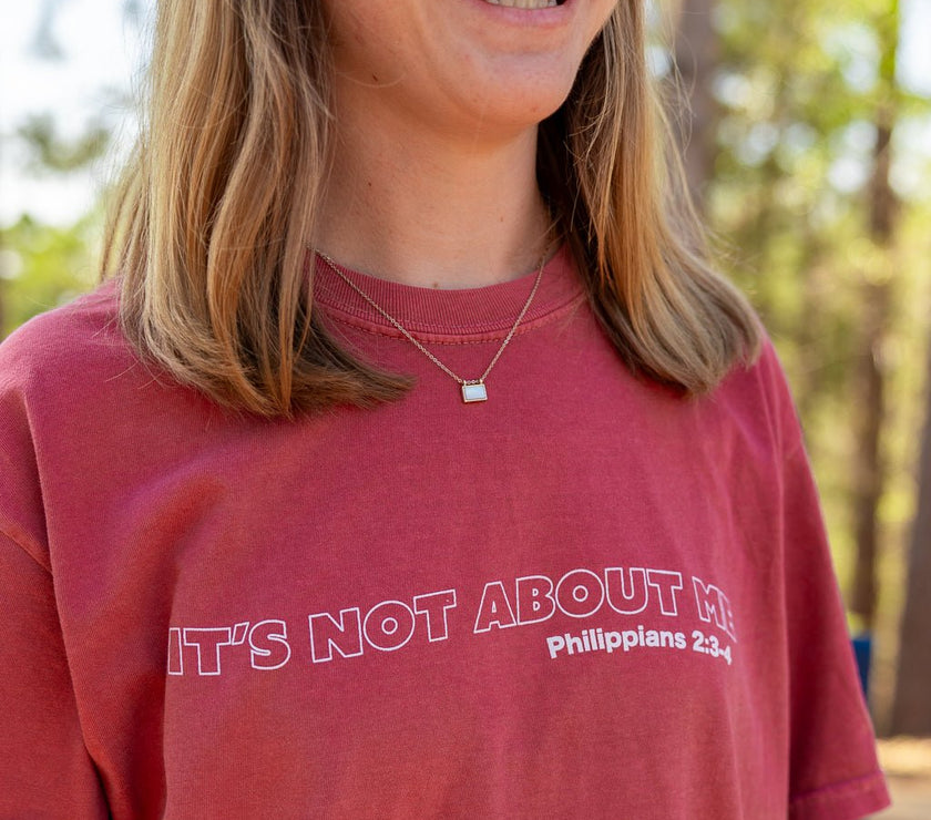 Adult It's Not About Me '25 Tee - Pine Cove Web Store