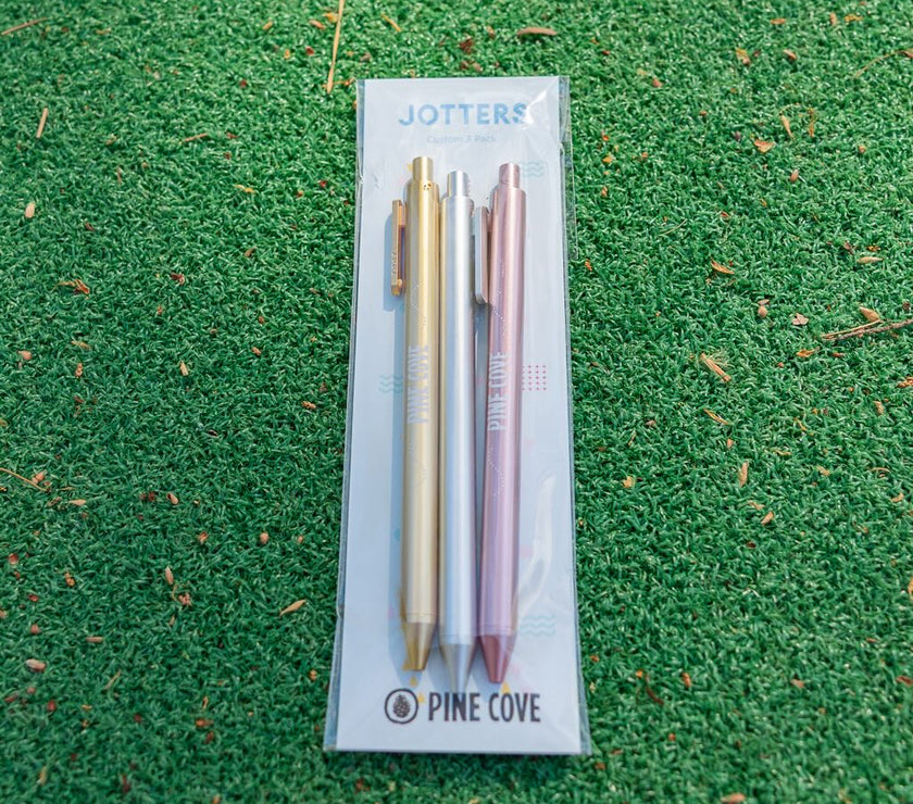 Jotter Metallic Pen 3 Pack - Pine Cove Web Store