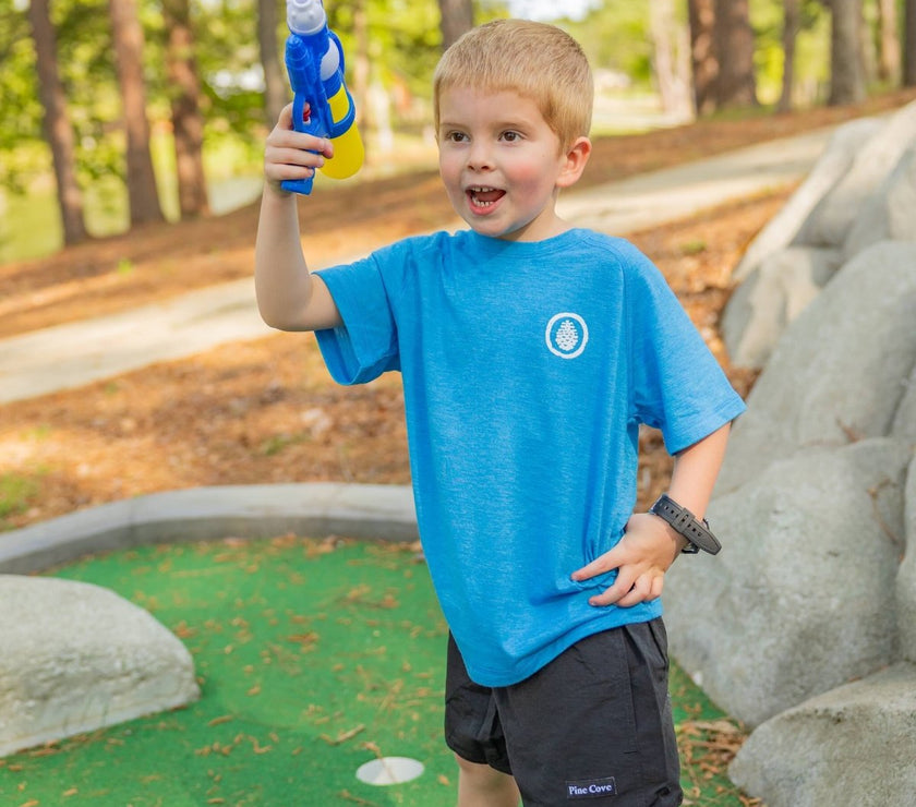 Youth Simple Active Tee - Pine Cove Web Store