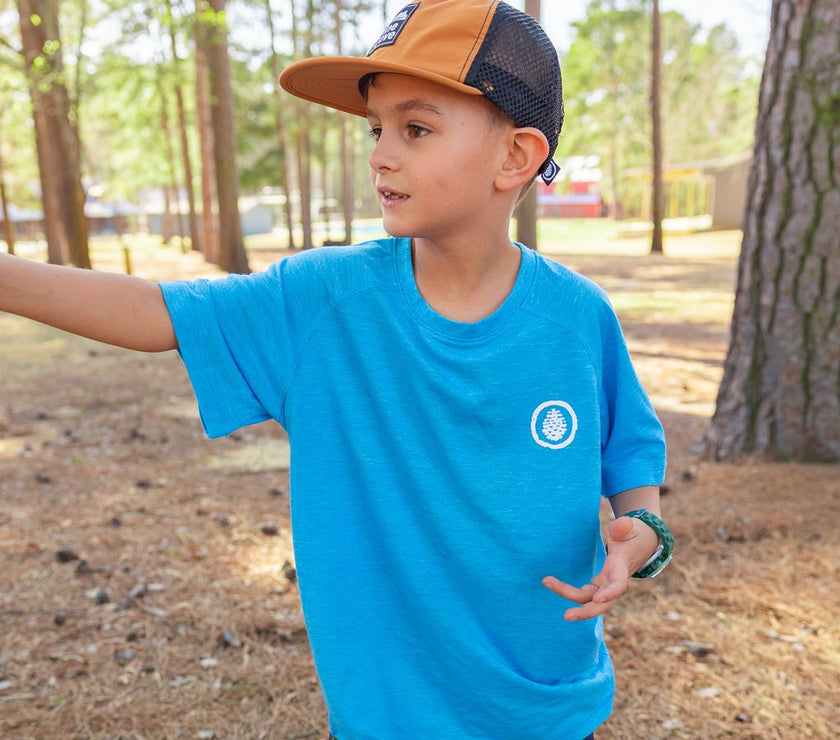 Youth Simple Active Tee - Pine Cove Web Store