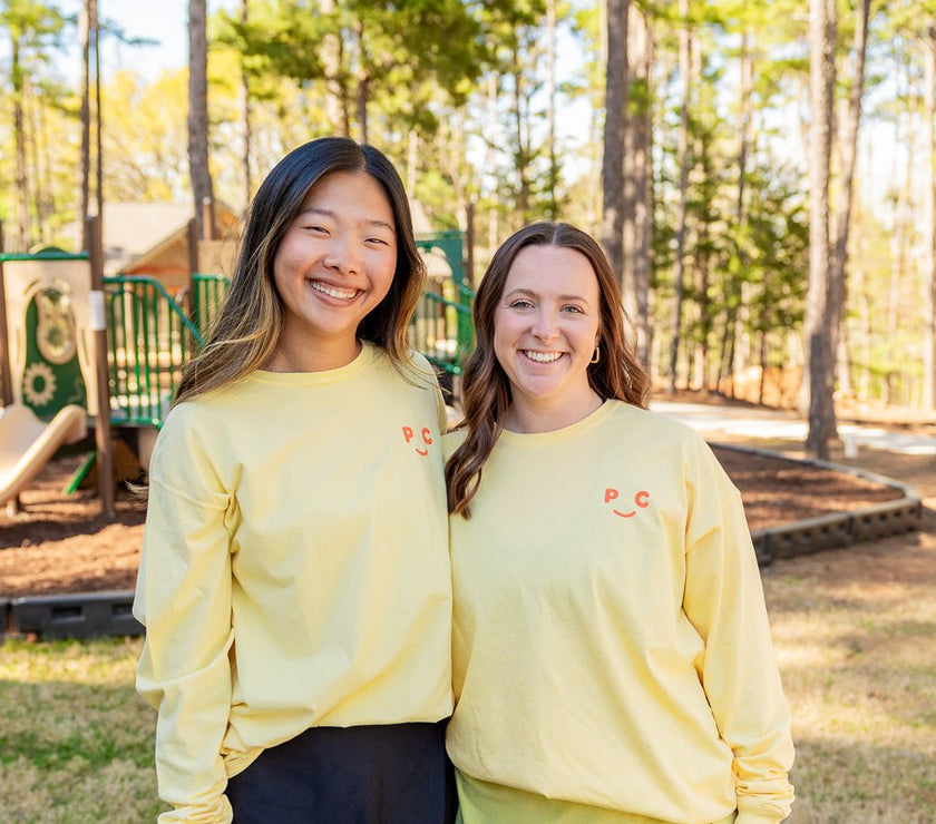 Adult Smiley Long Sleeve - Pine Cove Web Store