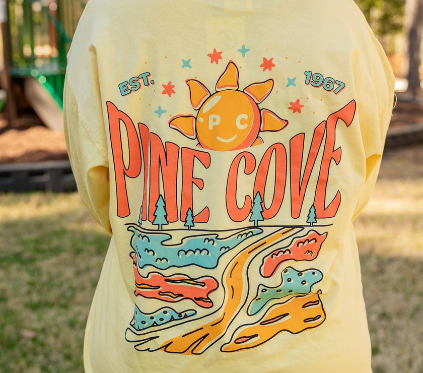 Adult Smiley Long Sleeve - Pine Cove Web Store