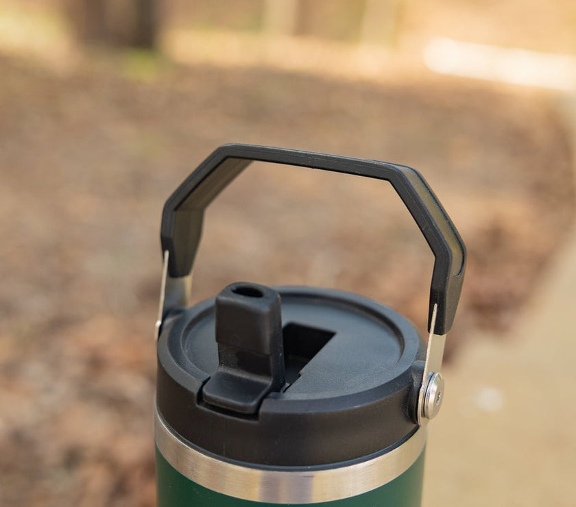 Steel Handle Tumbler - Pine Cove Web Store