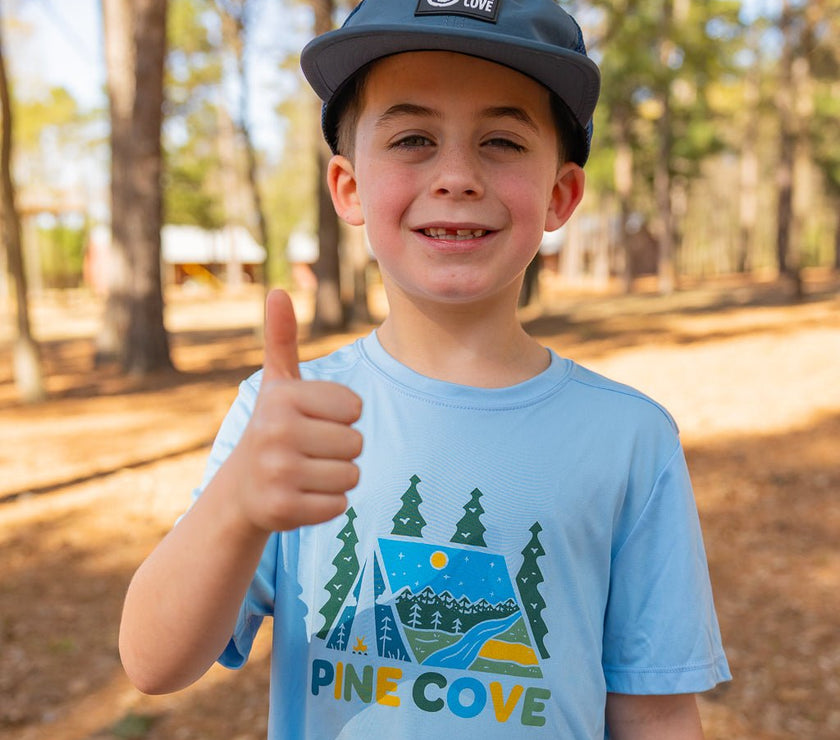 Youth Tent Tee - Pine Cove Web Store